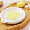 White Simple Style Ceramic Ginger Grater Tool Hand Garlic Masher Portable Porcelain Carrot Ginger Grinding Kitchen Tools