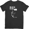 Black Flag Heavy Metal Music Fit for Men & Women Quality Cotton T-Shirt Black