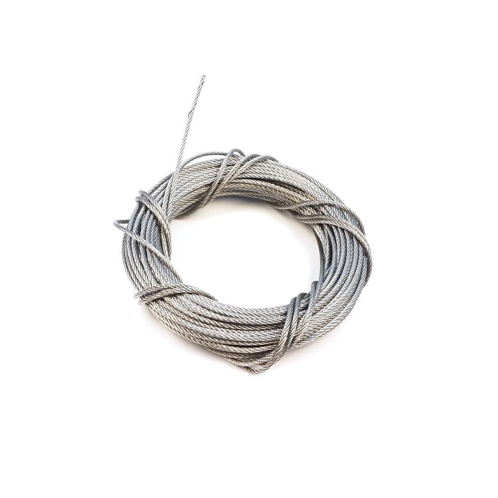BWR5474-1 Window Regulator Repair Cable Steel Wire Rope 7x7 Diameter: 1.7 mm Length : 10 meter for Car Window Regulator
