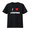 I Love Strippers Xmas Idea Unisexs Unisex T Shirts Top Multi Color Size S 2xl Vintage Washed Comfortable Designer Clothes Slightly