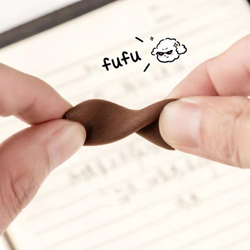 Beans Pen Coffee 4pcs Gel Set Soft Bread Touch 05mm Ballpoint Black Ink For Writing Office School