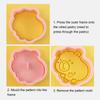 8 шт. Capybara Cookie Mold Biscuit Fondant Embosser Stamp для свадебных вечеринок Пластиковые принадлежности для украшения тортов и выпечки