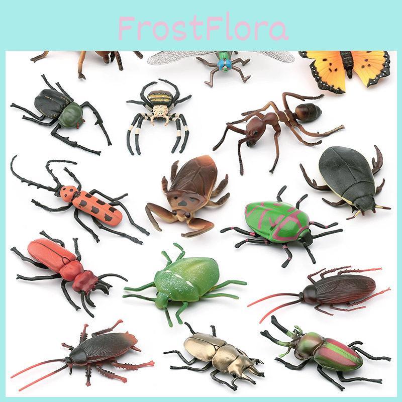 Vibrant Realistic Insect Models Collection With Butterflies Beetles Ants Spiders And Roaches Crafted From High Quality Pvc