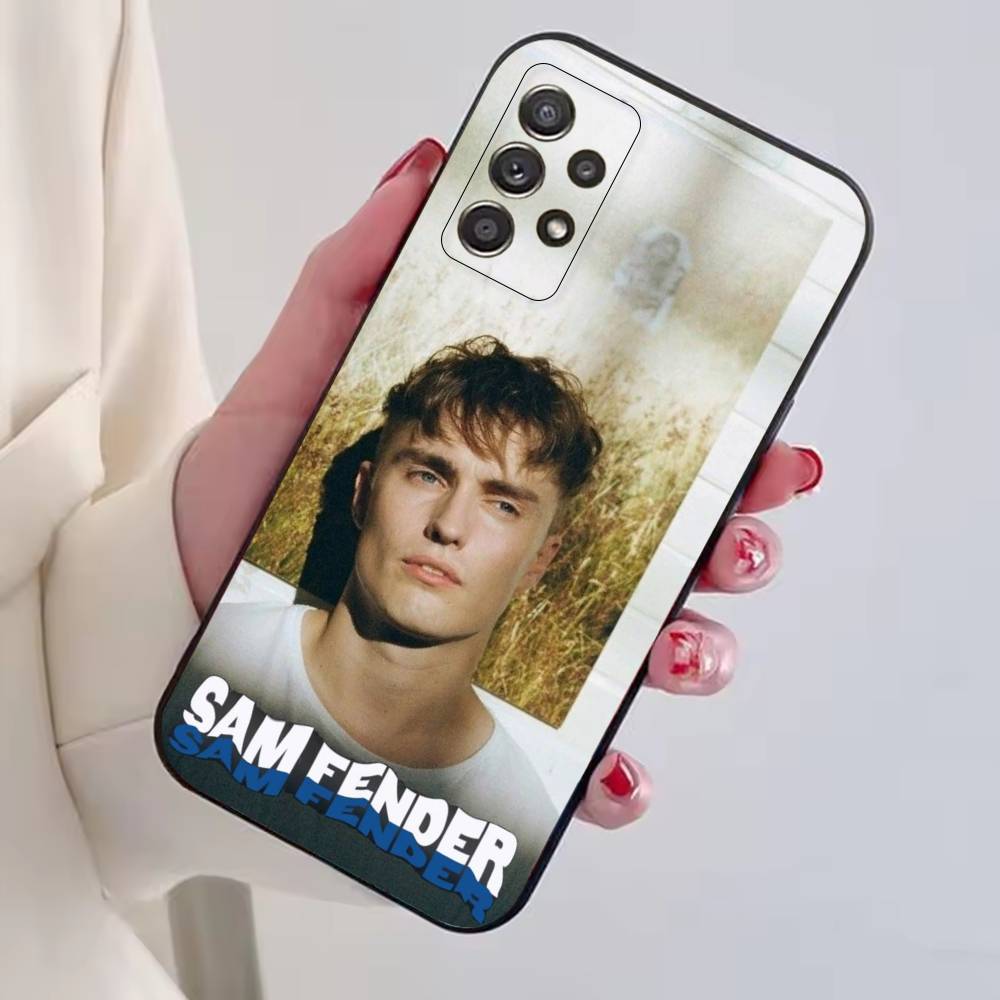 Чехол для телефона Singer S-Sam Fender для Samsung S25, S24, S21, S22, S23, S30, Ultra, S20, Plus, Fe, Мягкий силиконовый черный чехол
