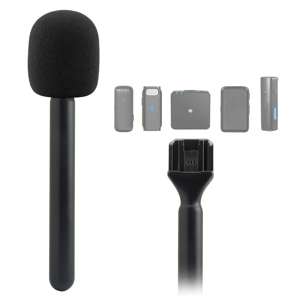 Lightweight Wireless Microphone Adapter Microphone Holder for Rode Wireless GO II For Podcast