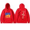 Travis Scott Hitr Sun Hoodie Flame Sun Peripheral Hoodie, Male Female