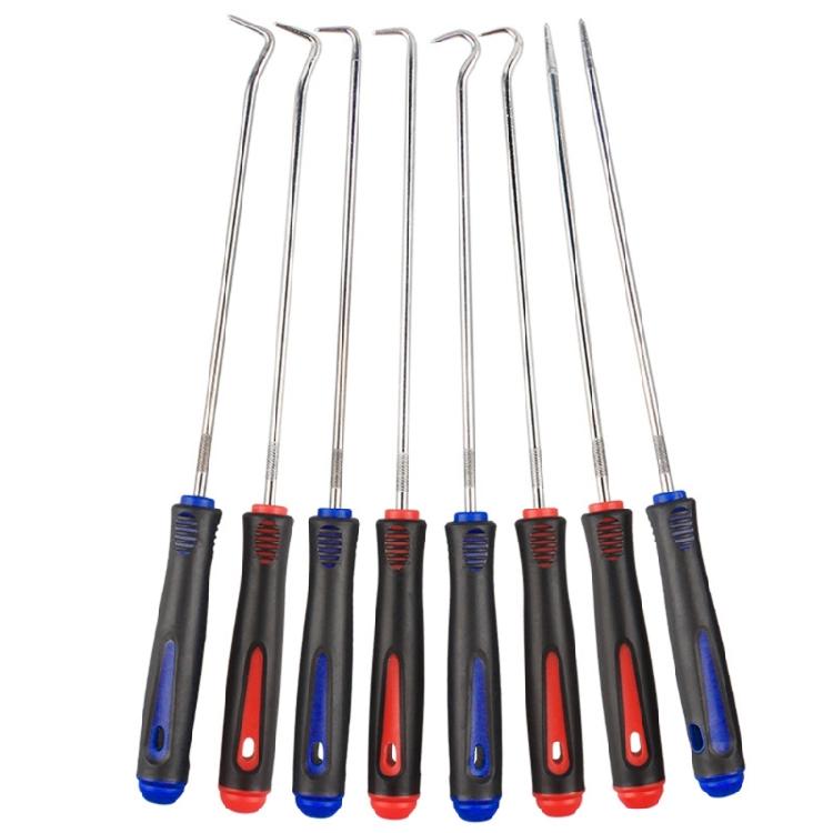 Heavy Duty Automotive Oil Seal Hook Removal Set With Nonslip Handles & Compact Case For Professional Repair Technicians