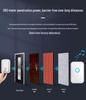 Wireless Rechargeable Doorbell with Long-Range Remote, Waterproof Design, and Smart Reminder Function.