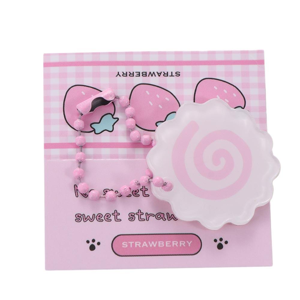 Bag Charms Squid Roll Keyring Trinkets Fish Cake Pendant Fish Cake Roll Keychain Purse Backpack