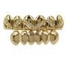 Gold-Plated Hip Hop Grillz - Twill Style