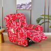 Printed Elastic Recliner Sofa Cover Soft Stretch Single Sofa Covers For Living Room Pets Kid Split Functional Lounger Chair Case