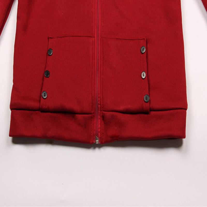 Женская мода повседневная утолщенная теплая толстовка с капюшоном, твердое пальто, верхняя одежда, куртка