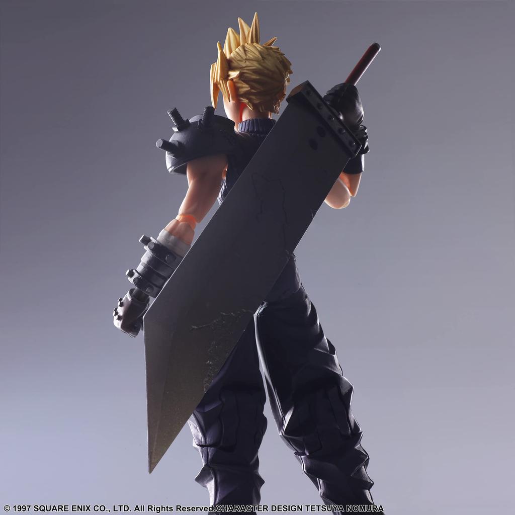 Final Fantasy VII Bring Arts ПВХ окрашенная подвижная фигурка<Cloud Strife>