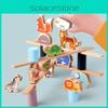 Wooden Animal Puzzle Toy For Kids Educational Learning Balance Stacking Game