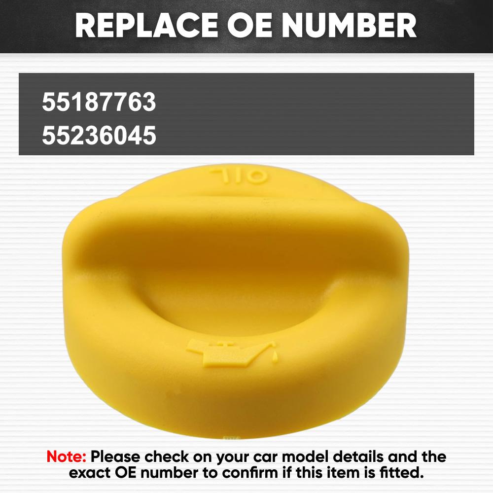 Car Engine Oil Filler Cap Cover for Alfa Romeo 159 2006 2007 2008 2009 2010 55187763 55236045