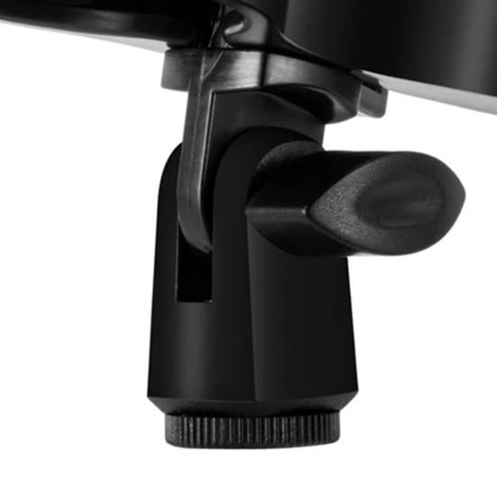 Микрофонный зажим Регулируемый микрофонный зажим для микрофонов с диапазоном внешнего диаметра от 1,26" до 2,36" для сцены церкви студии