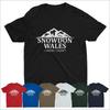 Snowdon Wales Walking Challenge Mens Hiking Trip Printed Cool Mountain T-Shirt