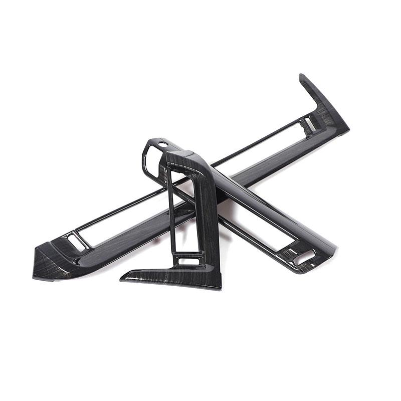 ABS Carbon Fiber For BMW X1 IX1 U10 U11 2025-24 Car Center Control Air Outlet Decorative Frame Sticker Car Interior Accessories