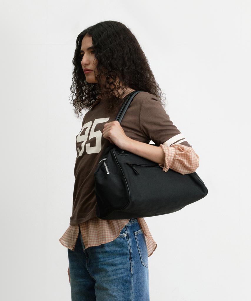Christine Project Two Zipper Bag Suede Original(Black Pepper)