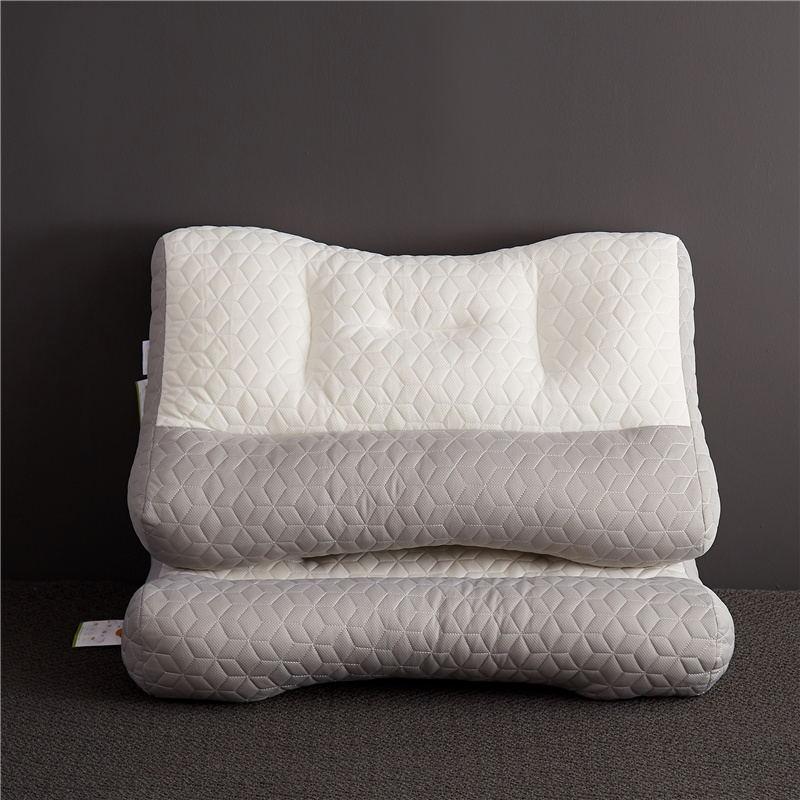 Подушка из волокна против натяжения, подушка для шеи, непроминающийся сердечник подушки, подушка для улучшения сна, подушка для восстановления шейного позвонка