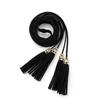 Thin Belts Hollow Bohemian Women Waist Chain Braided Tassel Belt Waist Rope Ethnic Style Belts
