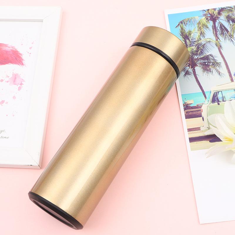 Классическая деловая прямая чашка Вакуумная чашка из нержавеющей стали 304 Автомобильный офисный подарок