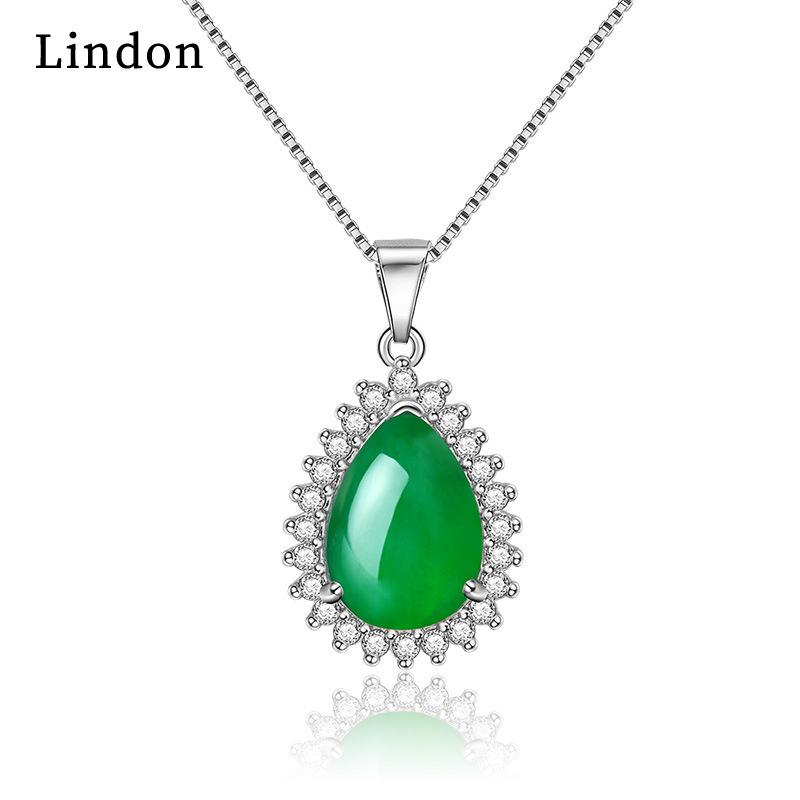 Lindon Women Necklace Pendant Copper Alloy Zircon Fashion Gift