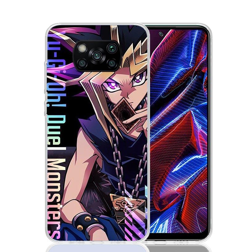 Yu-Gi-Oh Anime Case Phone Cover for Xiaomi Redmi Note 10 9 9S 8 8T 7 5 Pro Mi 12T 11T 10T 9T 12 11 Lite A3 A2 Trend Fundas Mi 11