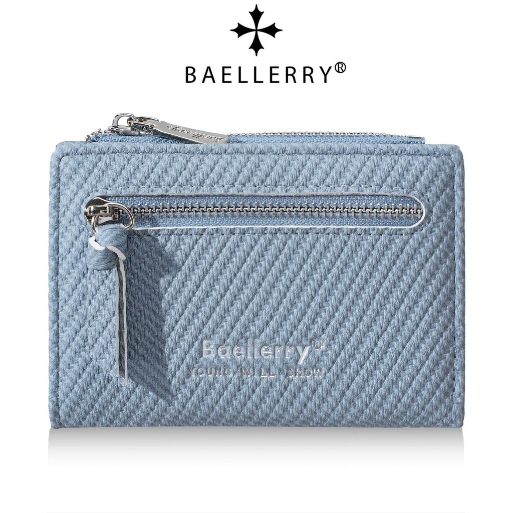 Женский кошелек Baellerry с множеством отделений для карт и застежкой-молнией для повседневного использования