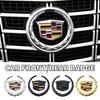 1pcs 3D ABS Car Front Grille Rear Trunk Logo Emblem Sticker for Cadillac SRX ATS XTS Auto Replacement Badge Decoration