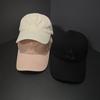 Big head circumference letter embroidery baseball cap spring new simple versatile cap men and women show small faces