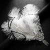 Crystal Feather Headband Sequin 1920s Hair Accessories Masquerade Hair Band  Bridal Headdress