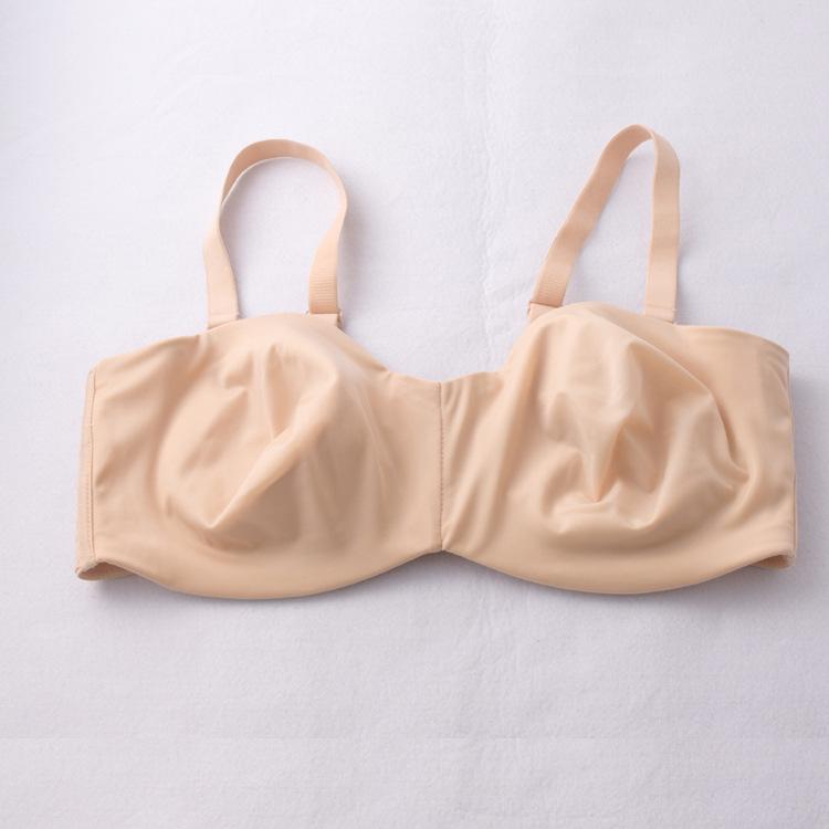 Meilan Seamless Ultra-Thin Ice Silk Strapless Tube Top Bra - Non-Slip, Large Size Wedding Underwear