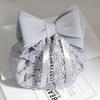 Flower Bow Snood Sweet Women Spring Clip High Quality Hairgrips Cover Net  Office Lady