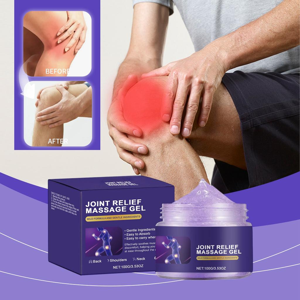 Успокаивающий гель для суставов улучшает кровообращение и повышает комфортность использования гибкого геля для ухода за суставами.