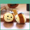 Cartooninspired Bee Plush Toy Cute Keychain Doll Backpack Pendant Holiday Gift