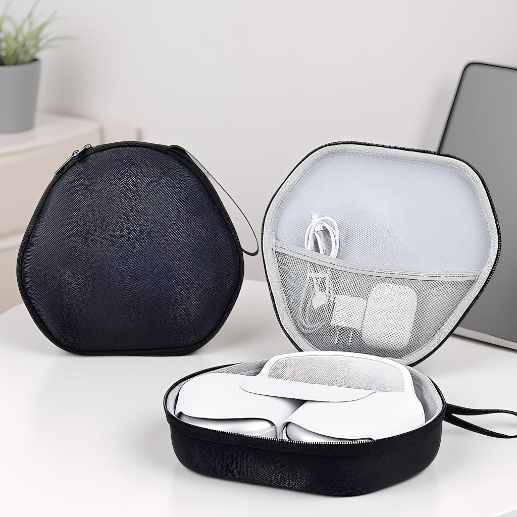 Портативная сумка для хранения AirPods Max - Прочный жесткий чехол из EVA, Ударопрочный защитный кейс