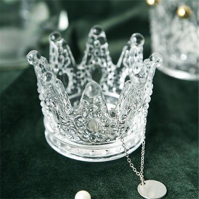 Многофункциональный подсвечник с гладкими краями, моющийся, красивый дизайн с короной, Рождество для рабочего стола