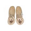 Clarks Оригинальные ботильоны на шнуровке с круглым носком для женщин, светло-коричневые 261634124
