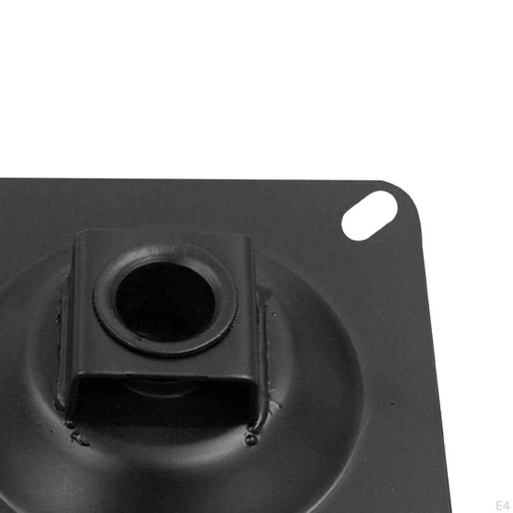 Барный стул с поворотной пластиной, сиденье, прочное основание стула для тяжелых условий эксплуатации