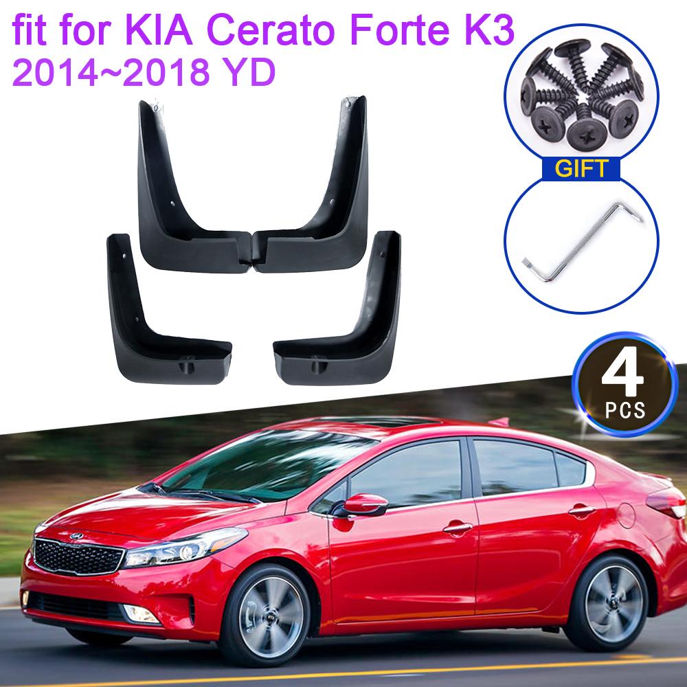 Для KIA Cerato Forte K3 2014 2015 2016 2017 2018 YD брызговики закрылок брызговики крыло переднее заднее колесо автомобиля