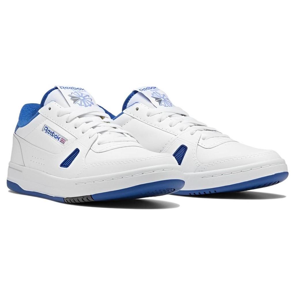 Reebok Lt Court Повседневные Кроссовки с Низким Верхом Унисекс Кроссовки Белый Синий GY9706