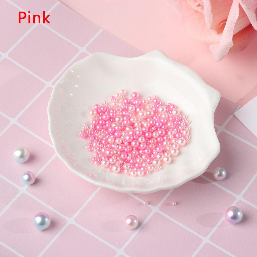 Новые поделки Наполнитель для скрапбукинга Ожерелье УФ-смола Без отверстий Имитация жемчуга Бусины Изготовление украшений