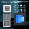 Ultra-Thin And  Smart Home Electronic Digital Indoor Dry Humidity Meter