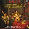 LP Record REINHOLD BARCHET, ROBERT VEYRON-LAC - J. S. Bach: Sonates Pour Violon Et  E1018 ERATO 1979 Japan Classical