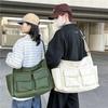 Сумка-мессенджер Harajuku Teenager, большая вместимость, сумка через плечо, повседневные винтажные сумки через плечо для студентов