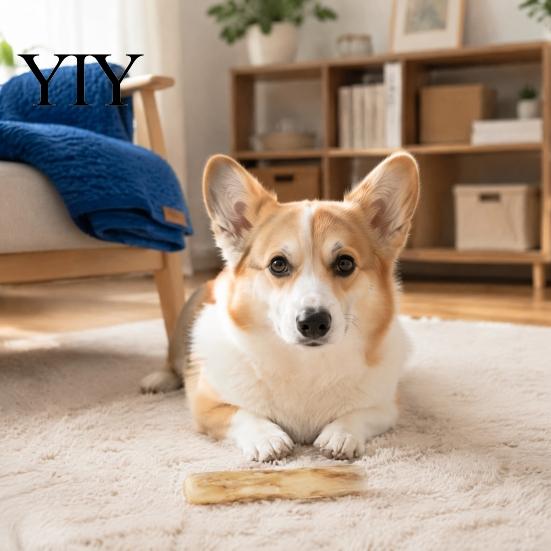 Pet Friendly Wooden Chews Coffee Wood Dog Chew Stick, Puppy Teething Toy, Long Lasting Toys Natural Dental Health Toy for Aggressive Chewers Stick