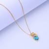 2025 Spring New Titanium Steel Non-fading Necklace Temperament Versatile Zircon Necklace Women's Niche Simple Clavicle Chain