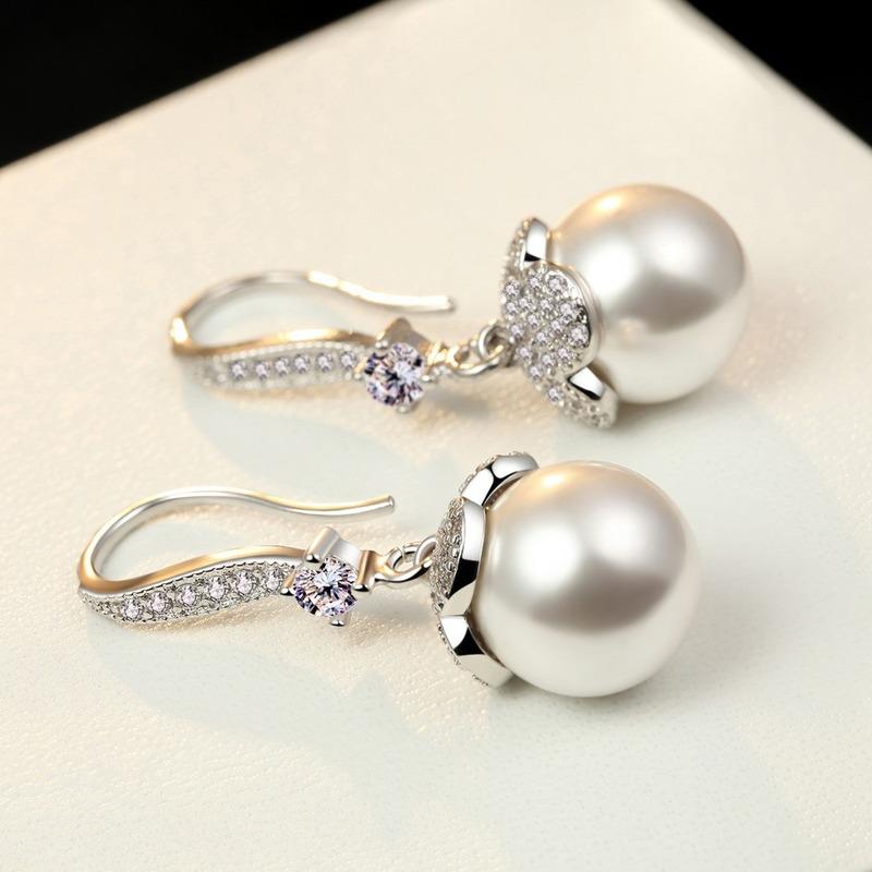 Серьги-капли Lindon из медного сплава с цирконом, серьги-капли для женщин, подарки на свадьбу