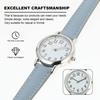 CALLARON Men's Waterproof Analog Watch with Leather Strap for High School Students, Simple and Stylish, Unisex, Perfect Gift for Birthdays, Summer Vac